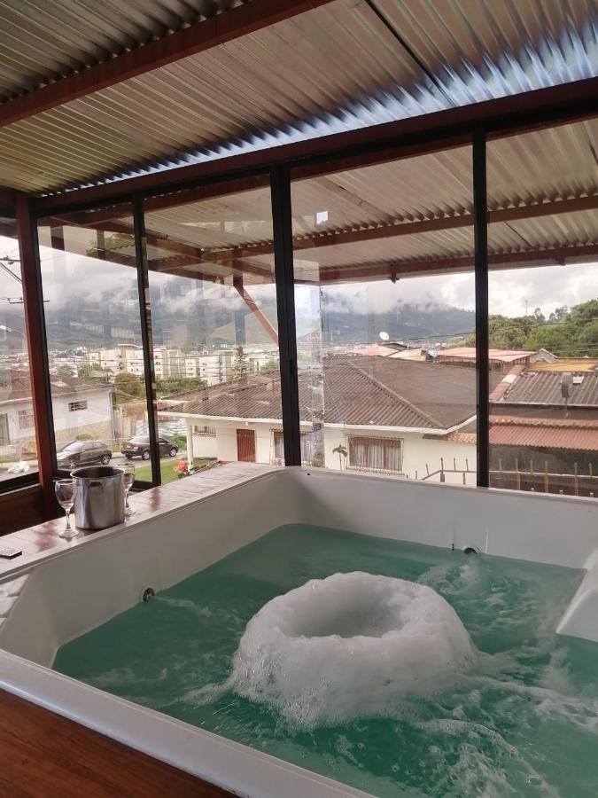 Hostal Spa Casa De Piedra Con Jacuzzi 산타 로사 데 카발 외부 사진