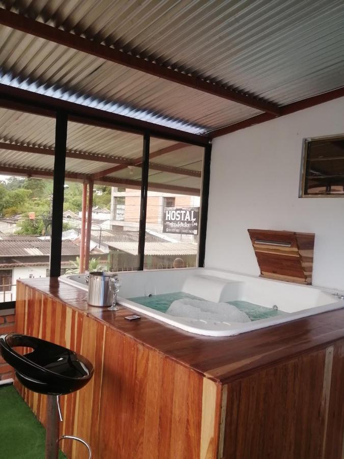 Hostal Spa Casa De Piedra Con Jacuzzi 산타 로사 데 카발 외부 사진