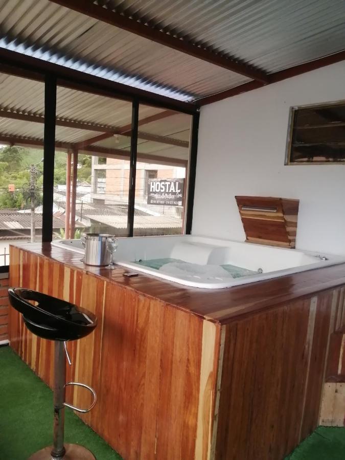 Hostal Spa Casa De Piedra Con Jacuzzi 산타 로사 데 카발 외부 사진